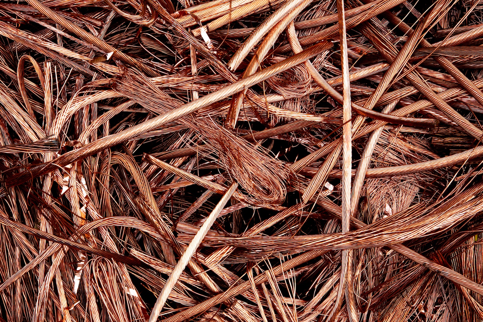 Close-up Photo of Copper Wires